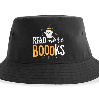 Read More Books Librarian English Teacher Boo Halloween Sustainable Bucket Hat