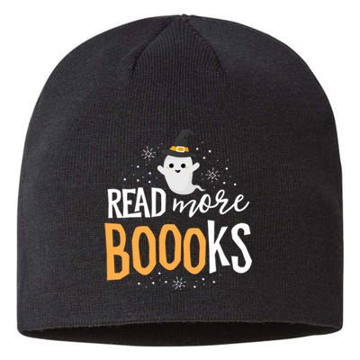 Read More Books Librarian English Teacher Boo Halloween Sustainable Beanie