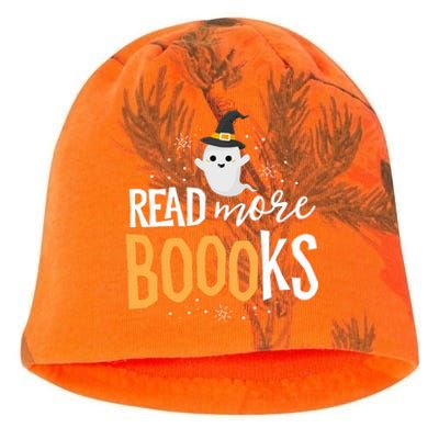 Read More Books Librarian English Teacher Boo Halloween Kati - Camo Knit Beanie