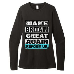 Retro Make Britain Great Again Reform Uk Womens CVC Long Sleeve Shirt