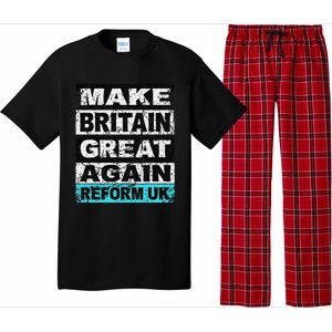 Retro Make Britain Great Again Reform Uk Pajama Set