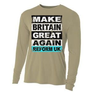 Retro Make Britain Great Again Reform Uk Cooling Performance Long Sleeve Crew