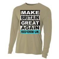 Retro Make Britain Great Again Reform Uk Cooling Performance Long Sleeve Crew