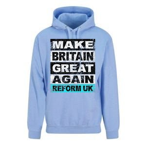 Retro Make Britain Great Again Reform Uk Unisex Surf Hoodie