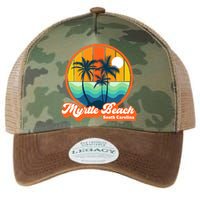 Retro Myrtle Beach South Carolina Summer 90s Beach Souvenirs Legacy Tie Dye Trucker Hat