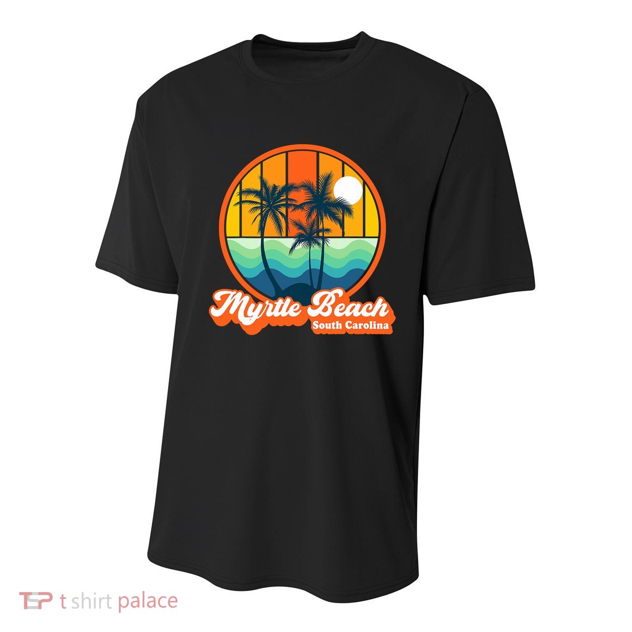 Retro Myrtle Beach South Carolina Summer 90s Beach Souvenirs Youth Performance Sprint T-Shirt