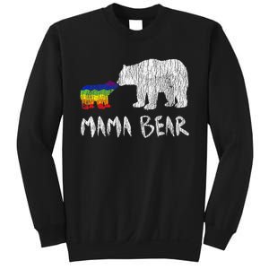 Rainbow Mama Bear Always Forever Love Support Pride Lgbtq Sweatshirt