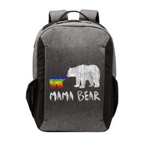 Rainbow Mama Bear Always Forever Love Support Pride Lgbtq Vector Backpack