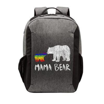 Rainbow Mama Bear Always Forever Love Support Pride Lgbtq Vector Backpack