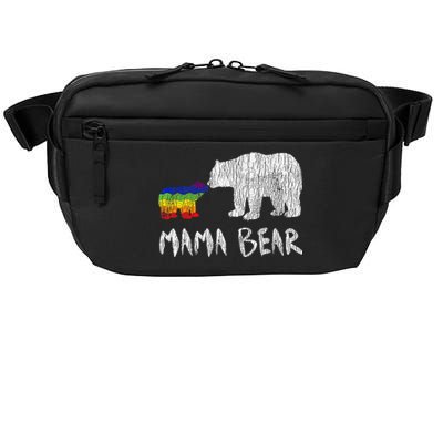 Rainbow Mama Bear Always Forever Love Support Pride Lgbtq Crossbody Pack