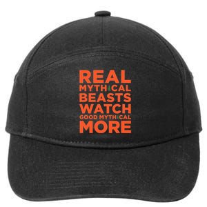 Real Mythical Beasts Watch Good Mythical More 7-Panel Snapback Hat