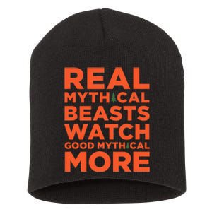 Real Mythical Beasts Watch Good Mythical More Short Acrylic Beanie