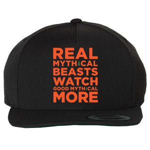 Real Mythical Beasts Watch Good Mythical More Wool Snapback Cap