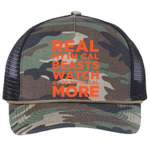 Real Mythical Beasts Watch Good Mythical More Retro Rope Trucker Hat Cap