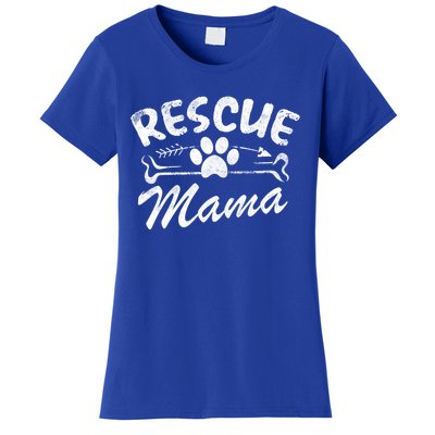 Rescue Mama Best Dog Lover Owner Gift Mom Ever Mother Day Gift Women's T-Shirt