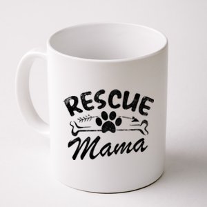 Rescue Mama Best Dog Lover Owner Gift Mom Ever Mother Day Gift Coffee Mug