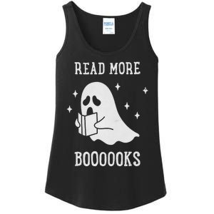 Read More Boooooks Cute Ghost Read More Boooooks Halloween Ladies Essential Tank