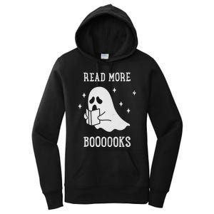 Read More Boooooks Cute Ghost Read More Boooooks Halloween Women's Pullover Hoodie