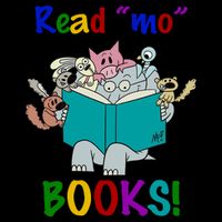 Read Mo Books Elephant Animals Zip Tote Bag