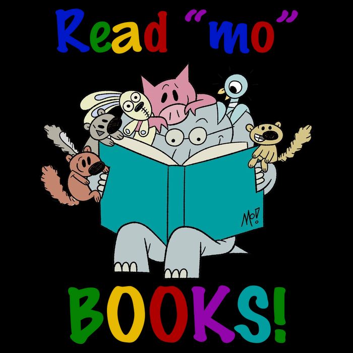 Read Mo Books Elephant Animals Zip Tote Bag