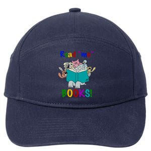 Read Mo Books Elephant Animals 7-Panel Snapback Hat