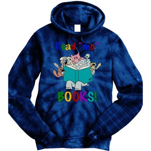 Read Mo Books Elephant Animals Tie Dye Hoodie