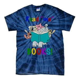 Read Mo Books Elephant Animals Tie-Dye T-Shirt