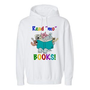 Read Mo Books Elephant Animals Garment-Dyed Fleece Hoodie