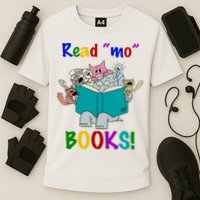 Read Mo Books Elephant Animals Performance Shirt