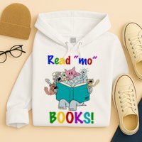 Read Mo Books Elephant Animals Hoodie