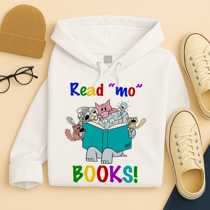 Read Mo Books Elephant Animals Hoodie