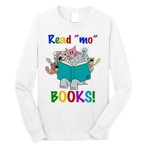 Read Mo Books Elephant Animals Long Sleeve Shirt