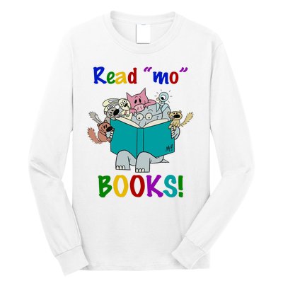 Read Mo Books Elephant Animals Long Sleeve Shirt