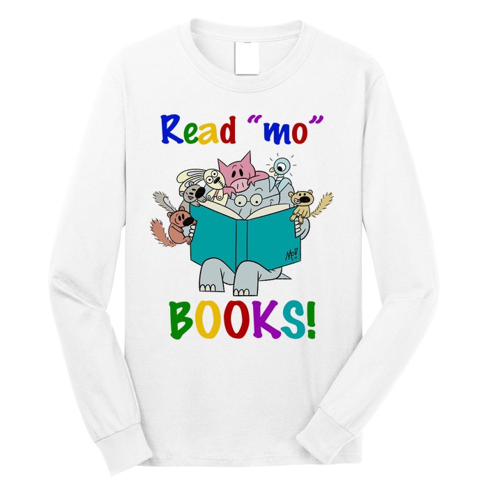 Read Mo Books Elephant Animals Long Sleeve Shirt