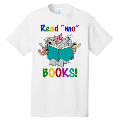 Read Mo Books Elephant Animals Tall T-Shirt