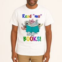 Read Mo Books Elephant Animals Tall T-Shirt