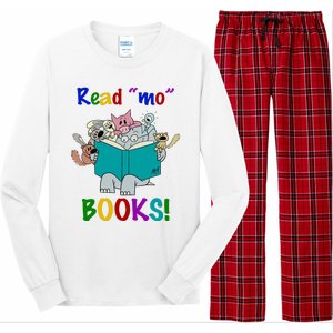 Read Mo Books Elephant Animals Long Sleeve Pajama Set