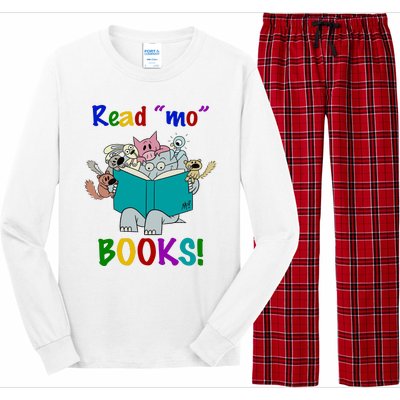 Read Mo Books Elephant Animals Long Sleeve Pajama Set