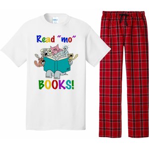 Read Mo Books Elephant Animals Pajama Set