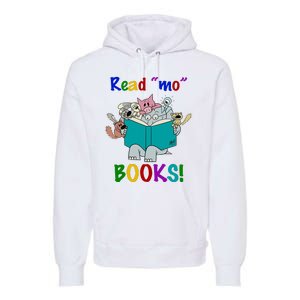 Read Mo Books Elephant Animals Premium Hoodie