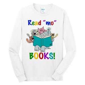 Read Mo Books Elephant Animals Tall Long Sleeve T-Shirt