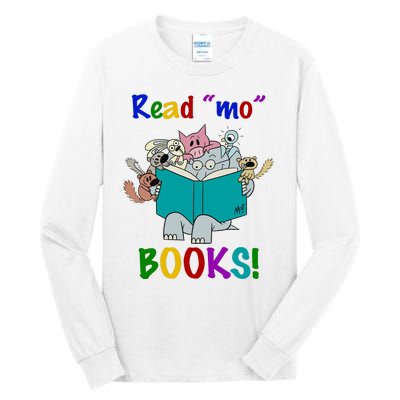 Read Mo Books Elephant Animals Tall Long Sleeve T-Shirt