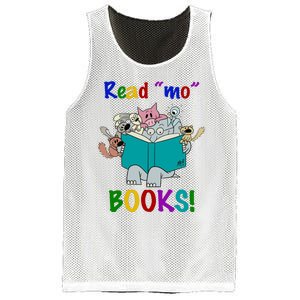 Read Mo Books Elephant Animals Mesh Reversible Basketball Jersey Tank