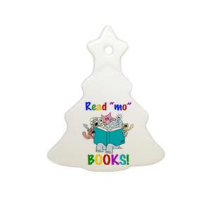 Read Mo Books Elephant Animals Ceramic Tree Ornament