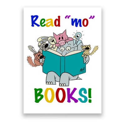 Read Mo Books Elephant Animals Poster