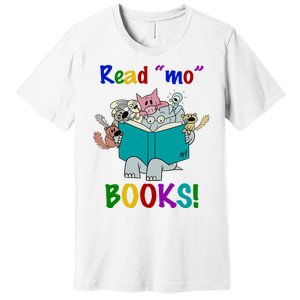 Read Mo Books Elephant Animals Premium T-Shirt