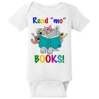 Read Mo Books Elephant Animals Baby Bodysuit