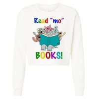 Read Mo Books Elephant Animals Cropped Pullover Crew