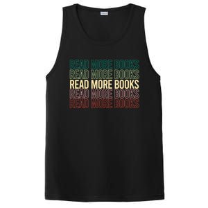 Read More Books English Teacher Lover Reading Retro Gift PosiCharge Competitor Tank