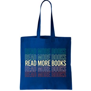 Read More Books English Teacher Lover Reading Retro Gift Tote Bag